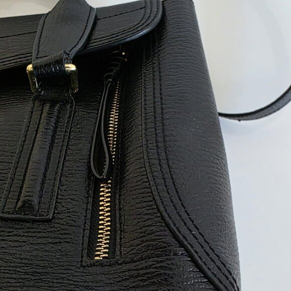 BLACK SATCHEL PURSE!  Like New! - Picture 8 of 16